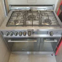 اجاق گاز دو فر هوشمند سینجر ۵ شعله استیل ایتالیایی