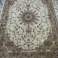 ۲ تخته فرش ماشینی ۹ متری ، زمرد مشهد ،۱۵۰۰ شانه.