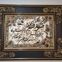 تابلو فرش ماشینی ، قاب چوبی