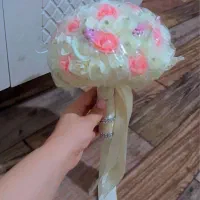 چادر و دسته گل عروس