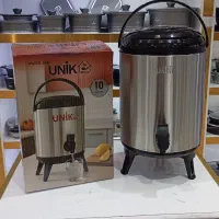 کلمن استیل پایه دار(UNIK)شیریدک/10لیترهک شده ارسال