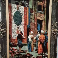 تابلوفرش باقاب چوبی