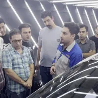 آموزش تشخیص رنگ خودرو مرکز شهید مطهری رشت