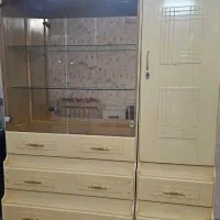 کمد لباس +۲ تخت ست کامل ،کم جا، قیمت مناسب