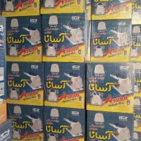 توالت فرنگی دیواری تاشو آسانا پایه فلزی قیف تاشو