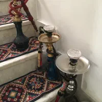 ۳ عدد قلیون حاج اوغلی و رضا ترک