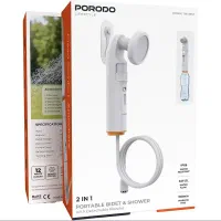 دوش شارژی پرودو مدل PDLFSTPB55WH بیده و دوش پرتابل