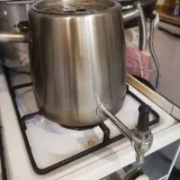 کتری استیل کارکرده مناسب خونه باغ