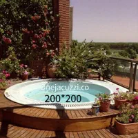 جکوزی وان 8نفره پیش ساخته رووف باغچه