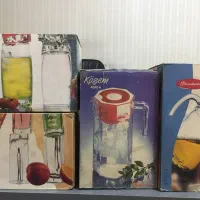 سرویس چینی و مرغ خوری و پارچ و لیوان