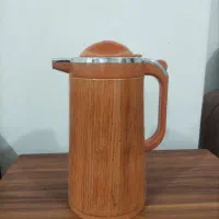 فلاسک چای وظرف سفالی براماست
