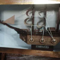 کشتی چوبی برکت