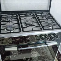گاز طرح فر استیل صفحه لمسی