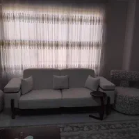 مبل ۸ نفره نو با جلو مبلی و عسلی مناسب جهیزیه