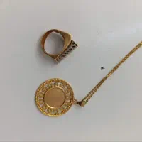 طلا حلقه انگشتر پلاک گردنبند
