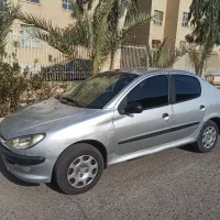 ماشین 206 SD نقره ای