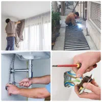 گچکاری ، جوشکاری ، نصب شیرآلات ، کارهای فنی