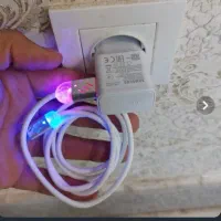 کابل اصلی چراغ دار چهار تیکه نو