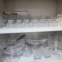 سرویس کریستال زیباوپرتراش خورشیدی مخصوص جهیزیه