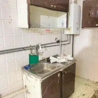 کابینت فلزی همراه سینک هوایی و زمینی