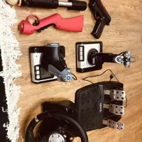 ست فرمان g920 و ست خلبانی لاجیتک و تفنگ vr