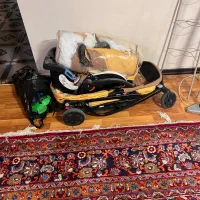 به همراه تخت تاشو پارچه ای