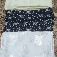 چادر عروس نقره کوب و چادر رنگی نازک و ضخیم