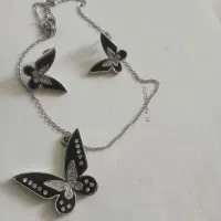 گردنبند و گوشواره ست