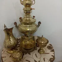 ست سماور زغالی نو و استفاده نشده