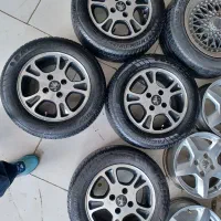 رینگ اسپرت سایز ۱۴ رخ تراش با لاستیک بارز۲۰۶پژو۲۰۷