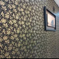 طرح کاغذ دیواری و رنگکاری (نقاشی) ساختمان