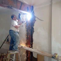 جوشکاری سیاربا سابقه ۲۵ساله