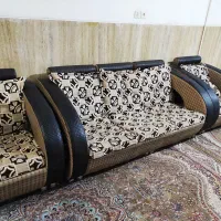 مبلمان 7 نفره چرمی