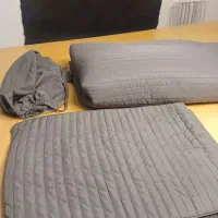 ست روتختی و روبالشی دو نفره ikea دو رو