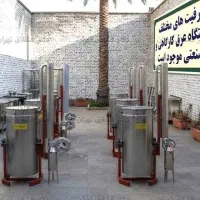 دستگاه عرق‌ گیر ۱۵۰۰ لیتری + اسانس گیری همزمان
