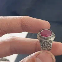 انگشتر قدیمی یاقوت بسیار زیبا