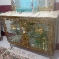 کنسول و آینه برنز