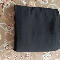 چادر مشکی کرپ به همراه روسری قواره دار