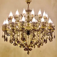 لوستر دوگـل 3‌0 شعله/تعویـ‌ـض لوسترکهنه بانو