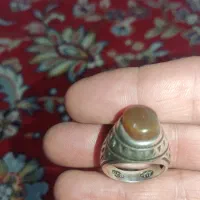 انگشتر نقره نگین عقیق