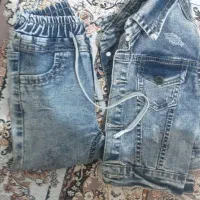 کت و شلوار لی بچه گونه سایز ۴۰