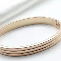 دستبند آینه ای طرح طلا