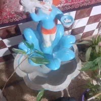 آبنما و مجسمه اسب مخصوص قهوخونه و باغچه