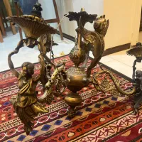 لوستر برنزی طرح فرشته