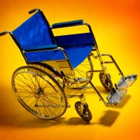 ویلچر کار کرده خوش قیمت و در حد نو تمیز و آکبند