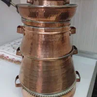 ست قابلمه مس ۵ تکه
