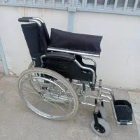 ویلچر حرفه ای ارتوپدی بدنه دوبل  چرخ بادی نو
