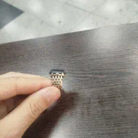 انگشتر  خاص طلا روس  صفحه مشکی،مردانه