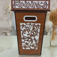 ست سطل زباله و جای دستمال