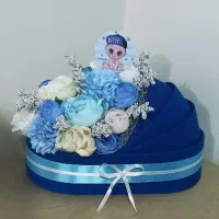 باکس گل ، باکس گهواره ای نوزاد ، دسته گل